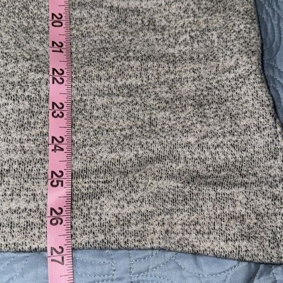 Ava & Viv X Cowl Neck Long Sleeve Pullover Sweater Gray - Picture 7 of 8